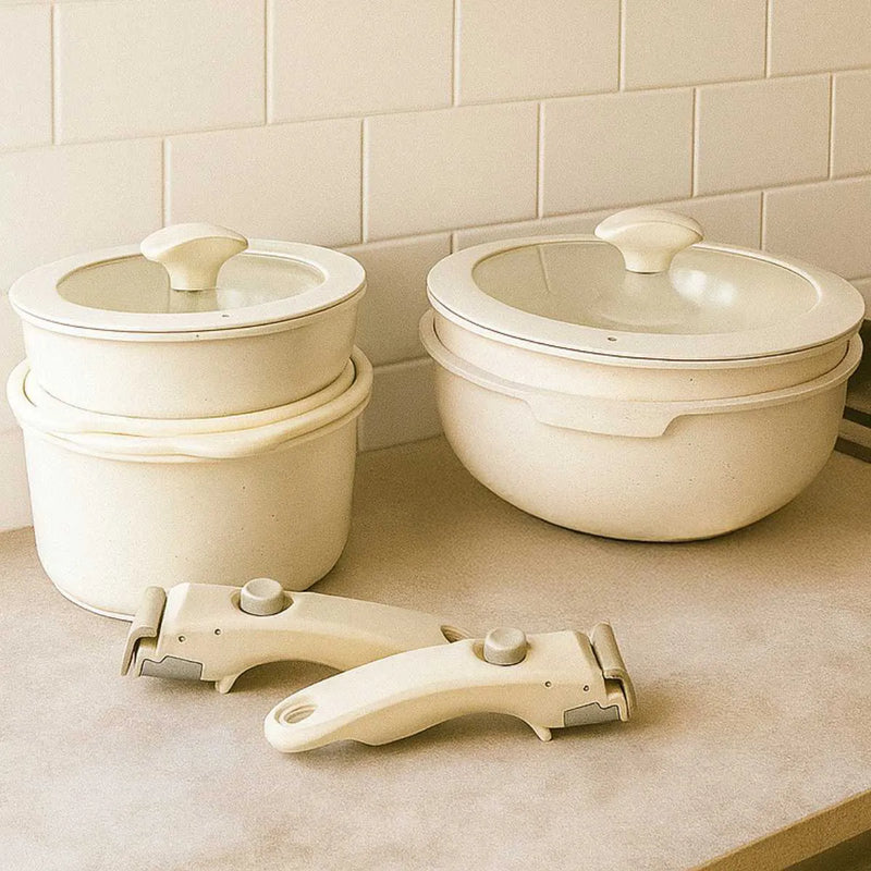 Conjunto Panela com 21 Peças com Cabo Removivel CDC - Panport-21